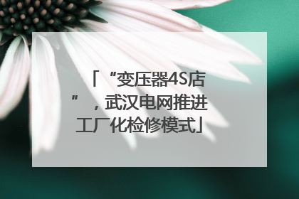 “变压器4S店”，武汉电网推进工厂化检修模式