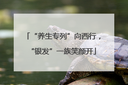 “养生专列”向西行，“银发”一族笑颜开