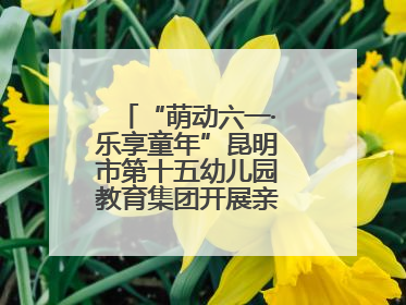 “萌动六一·乐享童年”昆明市第十五幼儿园教育集团开展亲子运动会闭幕