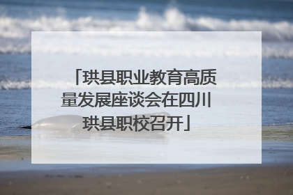珙县职业教育高质量发展座谈会在四川珙县职校召开