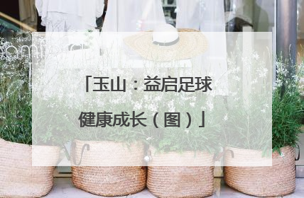 玉山：益启足球 健康成长（图）