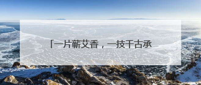 一片蕲艾香，一技千古承，一人一家店，养活一家人——俏妃蕲春溯源直播解码中医养生文化传承