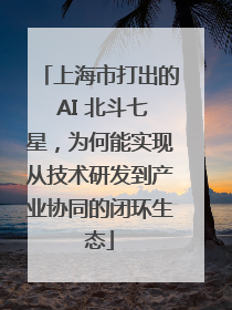 上海市打出的 AI 北斗七星，为何能实现从技术研发到产业协同的闭环生态