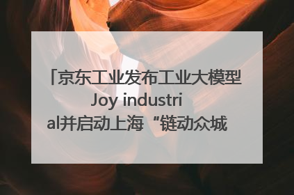 京东工业发布工业大模型Joy industrial并启动上海“链动众城 万亿降本”计划