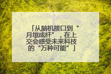 从脑机接口到“月壤成纤”，在上交会感受未来科技的“万种可能”
