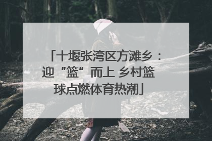 十堰张湾区方滩乡：迎“篮”而上 乡村篮球点燃体育热潮