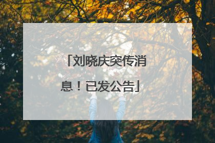 刘晓庆突传消息！已发公告