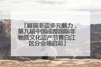 展现非遗多元魅力，第九届中国成都国际非物质文化遗产节青白江区分会场启幕