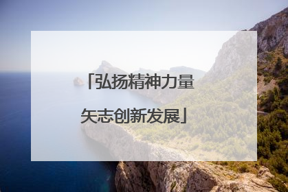 弘扬精神力量 矢志创新发展