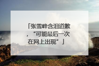 张雪峰含泪道歉，“可能最后一次在网上出现”