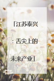 江苏泰兴：舌尖上的未来产业