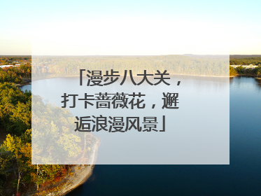 漫步八大关，打卡蔷薇花，邂逅浪漫风景