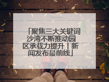 聚焦三大关键词 沙湾不断推动园区承载力提升丨新闻发布最前线