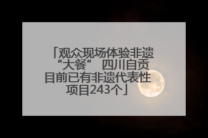观众现场体验非遗“大餐” 四川自贡目前已有非遗代表性项目243个