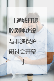 通城打锣腔剧种建设与非遗保护研讨会开幕