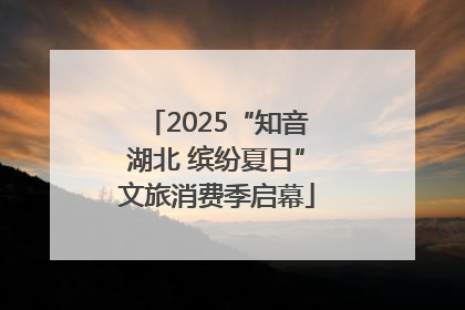 2025“知音湖北 缤纷夏日”文旅消费季启幕