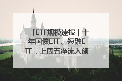 ETF规模速报｜十年国债ETF、短融ETF，上周五净流入额均超20亿元